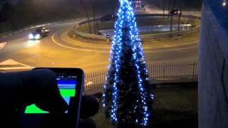 VERO ALBERO DI NATALE BLUETOOTH FAI DA ME [upl. by Ecirahc]