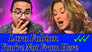 REACTION Lara Fabian  Youre Not From Here [upl. by Amluz515]