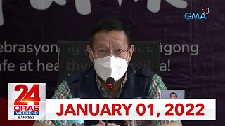 24 Oras Weekend Express January 1 2022 HD [upl. by Llednahc]