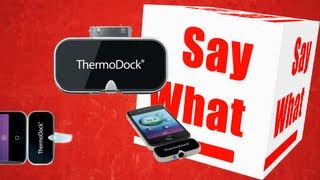 iPhone  iPad ThermoDock von Medisana  Review [upl. by Tomi]