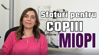 Sfaturi pentru copiii miopi [upl. by Yenetruoc646]