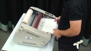 GMP BUSINESS ROLL LAMINATOR EXCELAM II355Q [upl. by Akirehs]