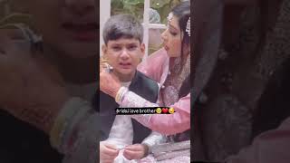 Brother is crying in sister wedding😭😭rukhsati plzsubscribe trending viral foryou youtubeshort [upl. by Golding]