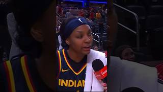 NaLyssa Smith postgame sideline interview [upl. by Granthem]