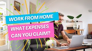 Work From Home Expenses  What Can You Claim [upl. by Quackenbush26]