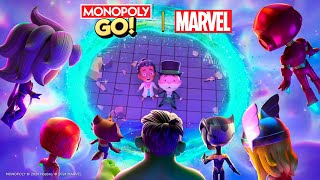 MONOPOLY GO x MARVEL  Reveal Trailer [upl. by Aurelia]