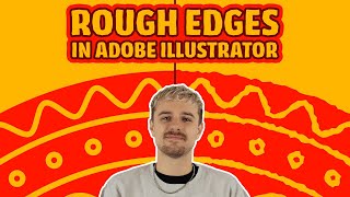 How to make rough edges in Adobe Illustrator [upl. by Baillieu295]