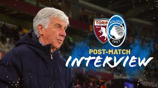 14ª SerieATIM  TorinoAtalanta 30  Il commento di Gian Piero Gasperini  EN SUBs [upl. by Geithner]