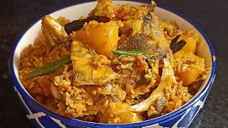 Traditional Bengali Muri Ghonto Recipe A Delicious Fish Head Pilaf  How to Make Muri Ghonto [upl. by Assennev]