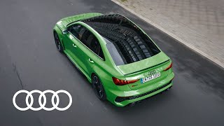 The Audi RS 3 Sedan  Thrilling performance [upl. by Ocirled]