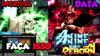 FAÃ‡A ISSO ANTES DA NOVA ATUALIZAÃ‡ÃƒO 2 BLACK CLOVER DO ANIME REBORN TODOS OS CODES ROBLOX [upl. by Ominorej]