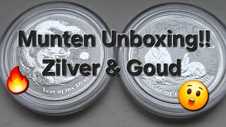 750 euro Goud en Zilver unboxing🤩 [upl. by Whitaker]