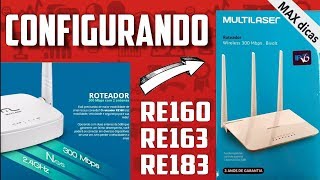 COMO CONFIGURAR QUALQUER ROTEADOR MULTILASER [upl. by Phedra756]