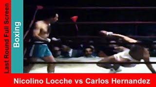 Nicolino Locche vs Carlos Hernandez Widescreen Fight Highlights Boxing Title Match [upl. by Yager]