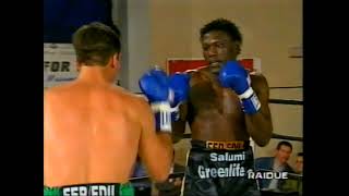 Italian Lightheavyweight Championship Yawe Davis vs Giovanni Nardiello [upl. by Tirma]