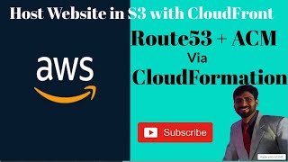 Deploy Static Website to AWS S3 with HTTPS and CloudFront using Cloudformation  IaC Tutorial [upl. by Sucramd370]