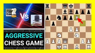 Aggressive Chess Engine Game Uralochka 341a vs Wahoo 400 Watch and Learn Chess [upl. by Clem]