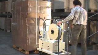 Strapack D53PLT2 pallet strapperwmv [upl. by Emmeram]