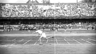 Olympics 1912 Two handed javelin throw [upl. by Latouche]