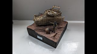 Scimitar Mk2 Afghanistan Diorama  135 Model [upl. by Aihtak]