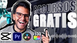 PÁGINAS para CREAR VOCES con IA TRANSICIONES Y ANIMACIONES GRATIS EN TUS VIDEOS 🤑🤭 [upl. by Ibrik]