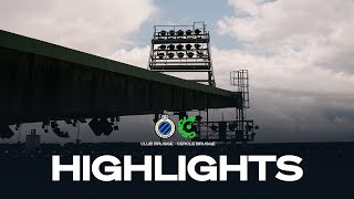 CLUB BRUGGE  CERCLE BRUGGE  HIGHLIGHTS  20232024 [upl. by Ehcram]