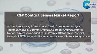 RGP Contact Lenses Market Report 2024 [upl. by Ahcarb]