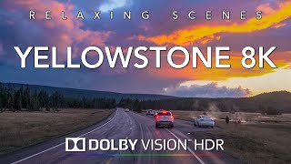 Driving Yellowstone in 8K HDR Dolby Vision  Bozeman Montana to Yellowstone National Park [upl. by Krusche344]