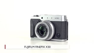 HandsOn Review Fujifilm  X30 [upl. by Nerte678]