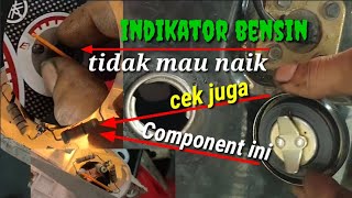 cara memperbaiki jarum bensin motor mio tidak mau naik [upl. by Anigar807]