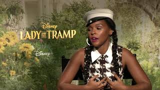 Janelle Monae Talks Lady and The Tramp Live Action [upl. by Ecnar187]