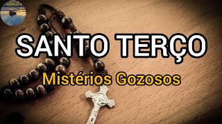 Terço  Mistérios Gozosos Segundasfeiras e Sábados [upl. by Oflodor889]