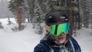 Snowmass Ski Area Hanging Valley Wall on a Blower Pow Day April 23rd 2021 [upl. by Schnabel]