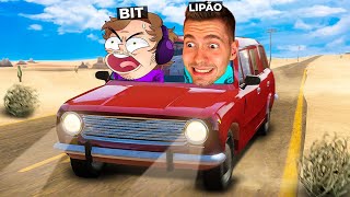 LIPÃO e BITGAMER na VIAGEM MALUCA The Long Drive [upl. by Greenstein]