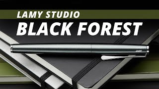 Reviewing the 2021 LAMY Studio Black Forest Fountain Pen [upl. by Abocaj728]