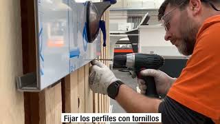 ALUCOBOND® easy fiX  Instalación horizontal  SUNCLEAR ESPAÑA [upl. by Demmahom]