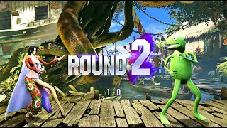 Street Fighter 6  Boa Hancock vs Kermit the Frog [upl. by Aydne]