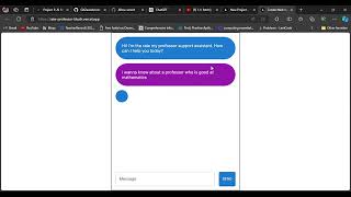 Project 5  Creating a rate my professor chatbot  level 1 [upl. by Parrisch711]