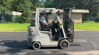 2017 Unicarrier Nissan LPG Forklift [upl. by Htebyram]