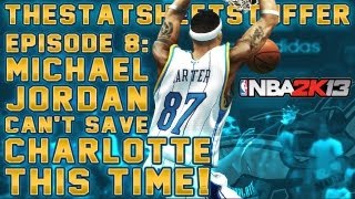 NBA 2K13 My Career  Episode 8  Michael Jordan Cant Save Charlotte This Time  MJ Interview [upl. by Yelik]