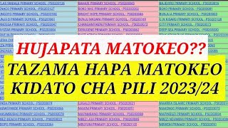 HAYA HAPA MATOKEO YA KIDATO CHA PILI FTNA 2023 Bonyeza hii link kuangalia [upl. by Wertz271]