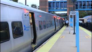 MetroNorth Railroad Train action at Hawthorne NY M3 M7A P32ACDM [upl. by Haskel]