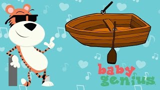 Row Row Row Your Boat  Favorite Children’s Nursery Rhymes  Baby Genius [upl. by Va]