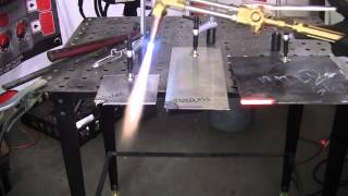 OXYACETYLENE CUTTING VS PLASMA CUTTING [upl. by Schenck]