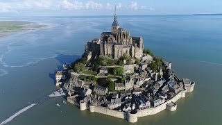 Grande marée au MontSaintMichel [upl. by Llacam]