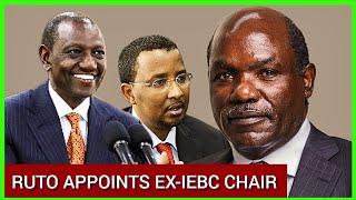 Ruto Appoints ExIEBC Chair To A Lucrative State Job Wafula Chebukati Issack Hassan [upl. by Hsara]