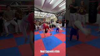 Real Capoeira kids 🤩 capoeira kids acrobatics best [upl. by Ahtennek77]