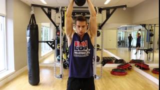 How to Perform a Single Kettlebell Thruster [upl. by Ugo]