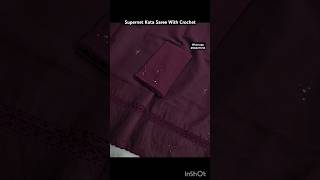 Supernet kota sarees with crochet work kotacottonsarees supernetsarees mirrorworksarees shorts [upl. by Deirdra138]