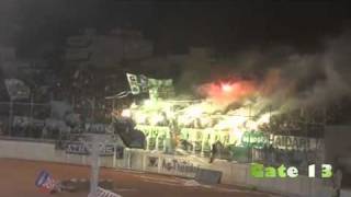 Ατρομητος  ΠΑΝΑΘΗΝΑΪΚΟΣ 08112010 GATE 13 ON TOUR [upl. by Atirres]